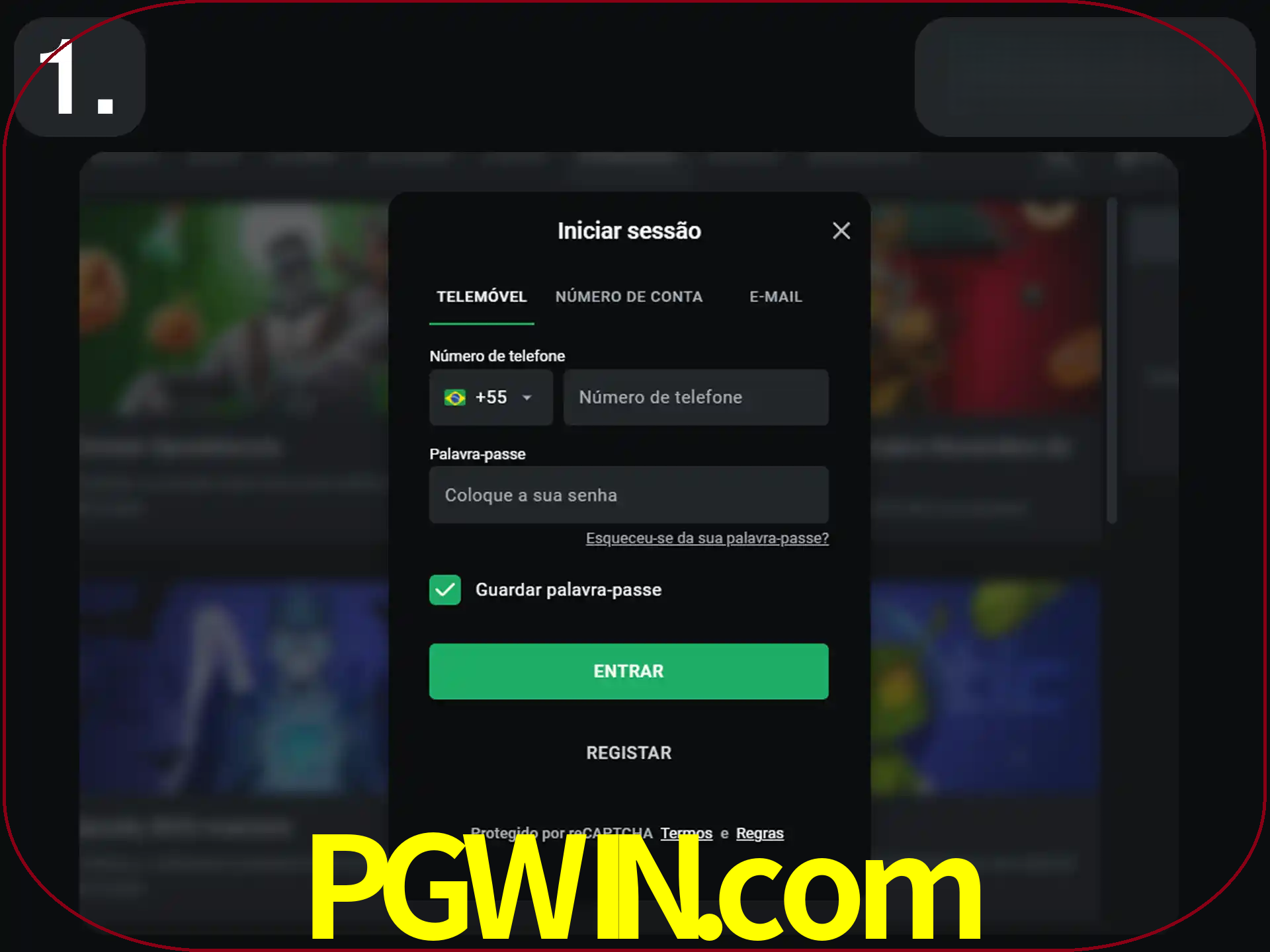 Acesse o site.